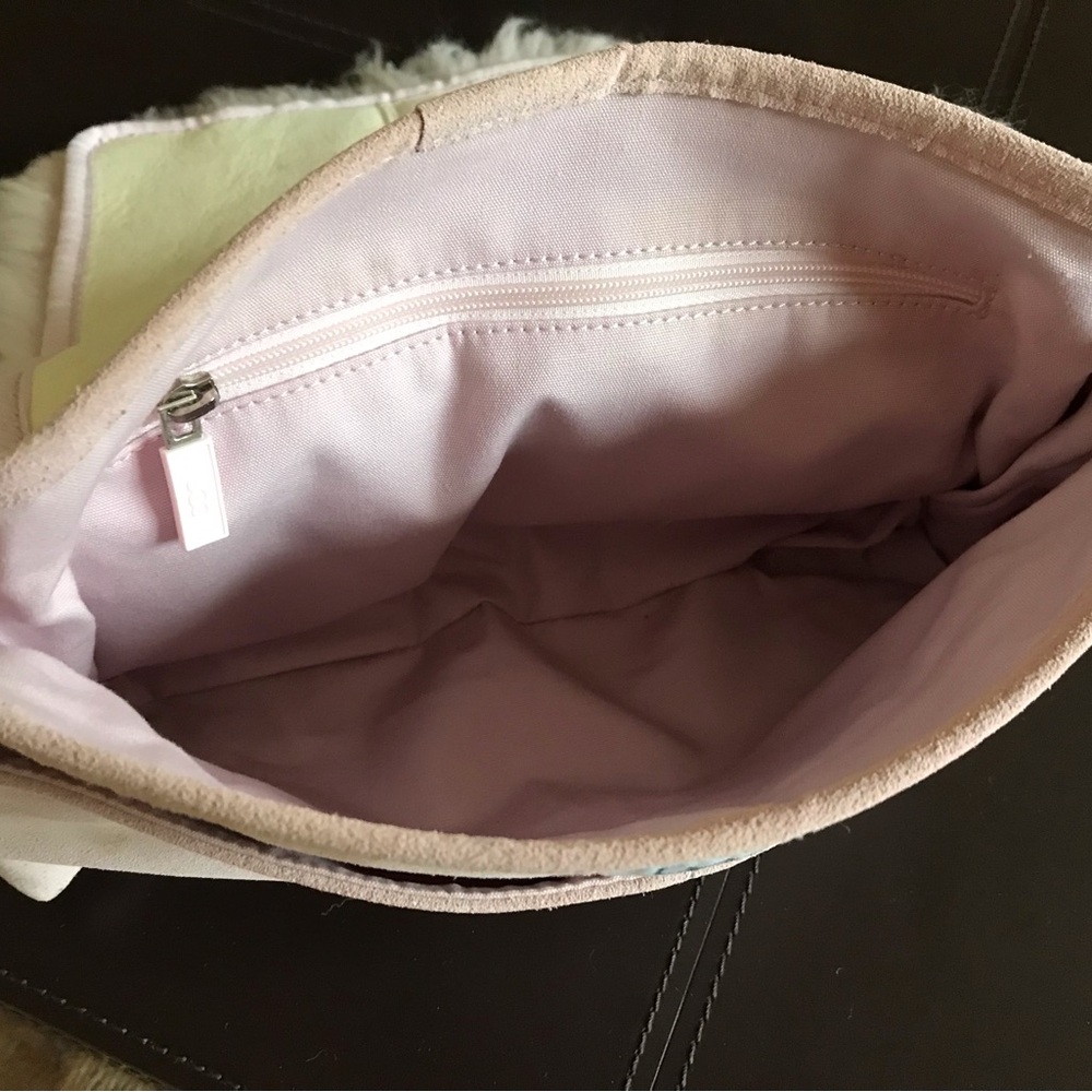 UGG Pink Fur Shoulder Bag - Picture 9 of 13